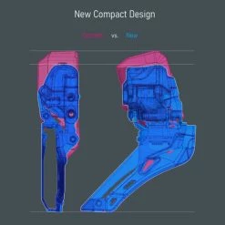 Dérailleur Avant Route Shimano Ultegra FD-R8150 Di2 2x12V -France Freinage Soldes Boutique derailleur avant route shimano ultegra fd r8150 di2 2x12v 3